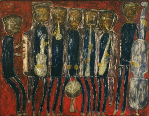Jean Dubuffet, Grand Jazz Band (New Orleans), 1944